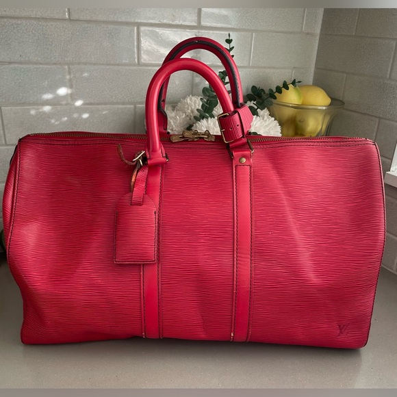 Louis Vuitton Epi Leather Keepall 45 - Picture 2 of 7